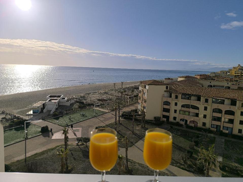 Appartement De Vacances - Splendide Vue Sur Mer, Parking Prive Ле-Баркарес Екстер'єр фото